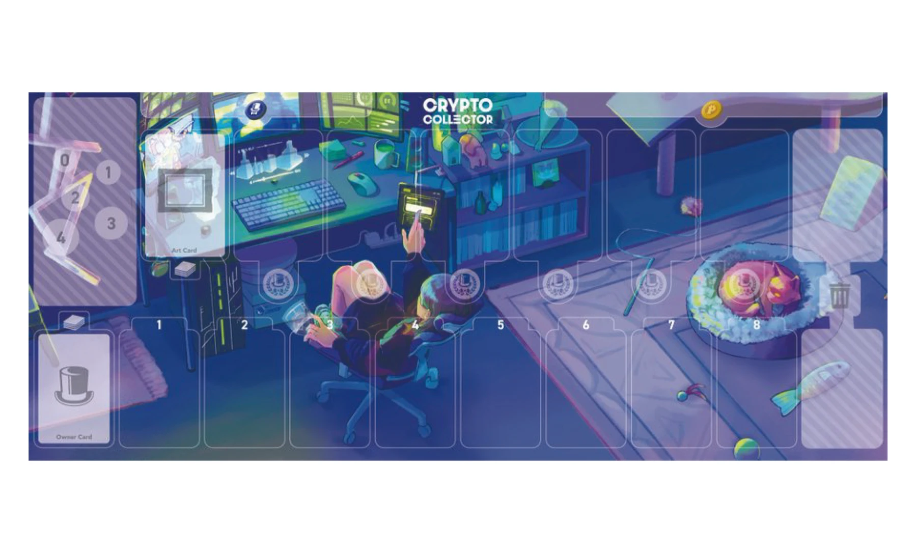 クリプトコレクター：新版専用プレイマット