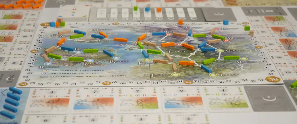 ネットワーク, 霧の郵便屋, 共通ボード, 勝利点,